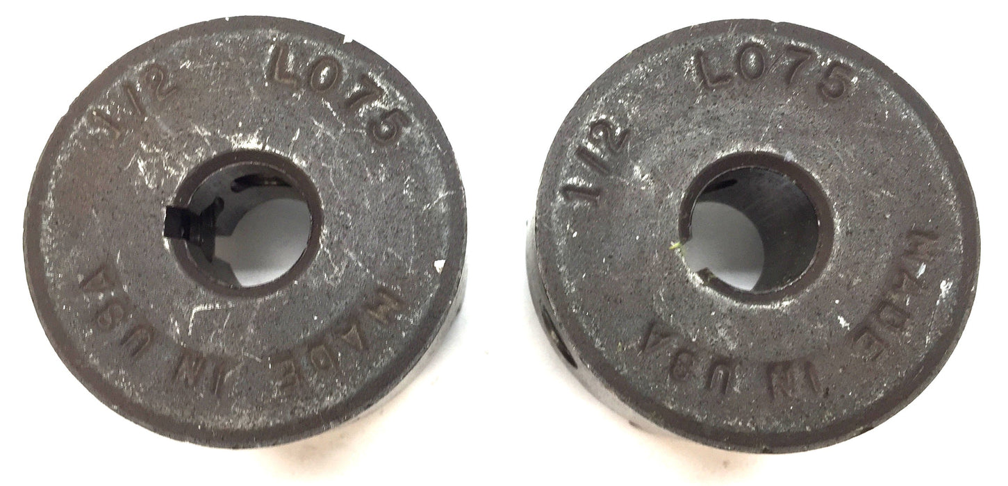Browning Jaw Coupling L075 1/2" [Lot of 2] NOS