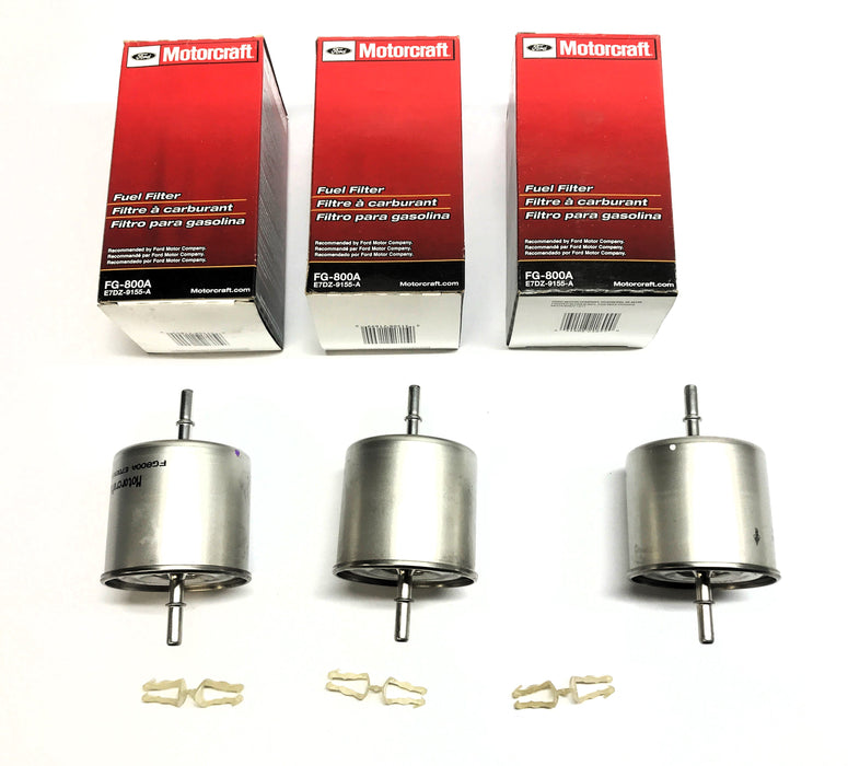 Ford Motorcraft Fuel Filter FG-800A (E7DZ-9155-A) [Lot of 3] NOS