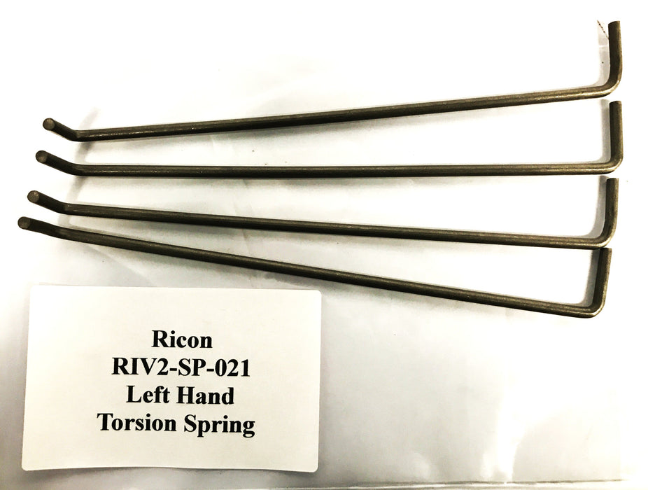 Ricon Lift Spring Torsion Rod LH RIV2-SP-021 [Lot of 4] NOS