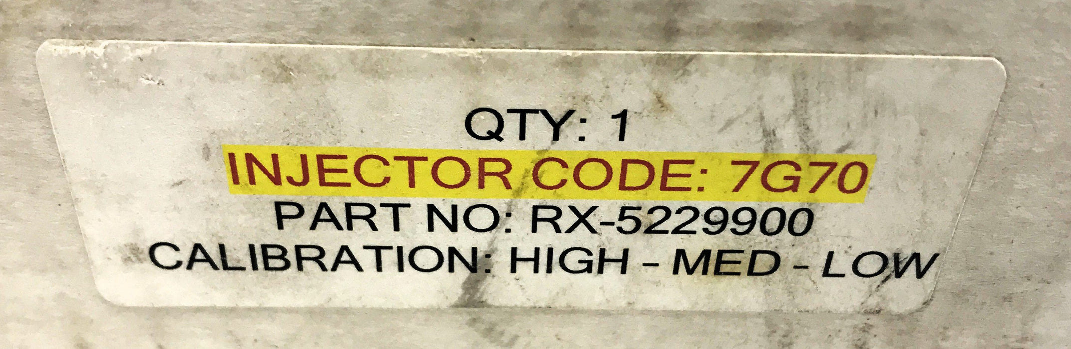 Detroit Diesel Injector (Not Working) RX-5229900 (7G70) PARTS ONLY
