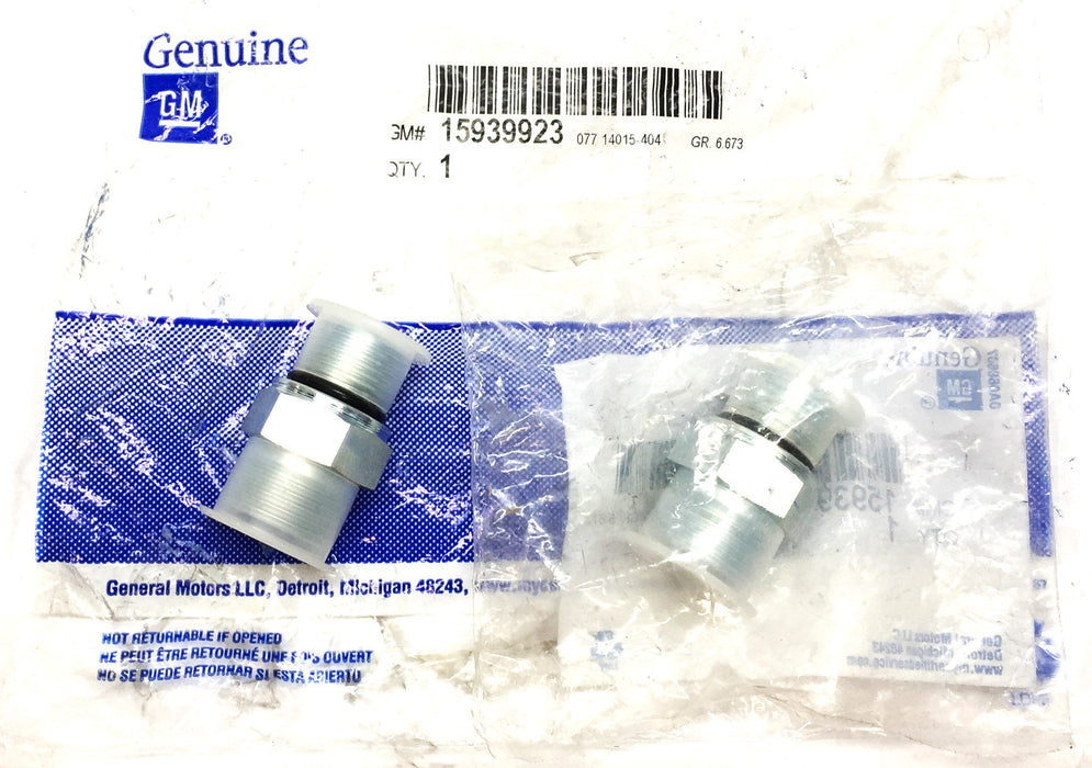 General Motors\GM Straight Adapter Fitting 15939923 [Lot of 2] NOS