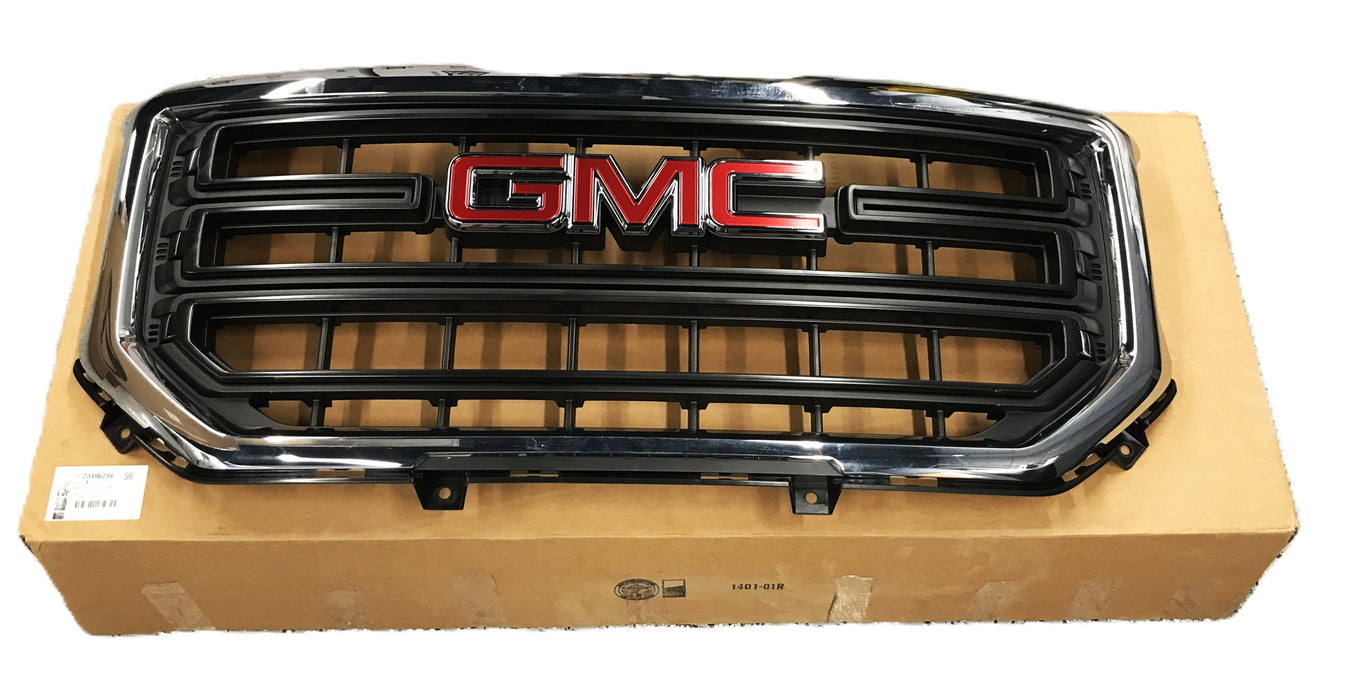 GM OEM Chrome Front Grille Assembly 23496234 NOS