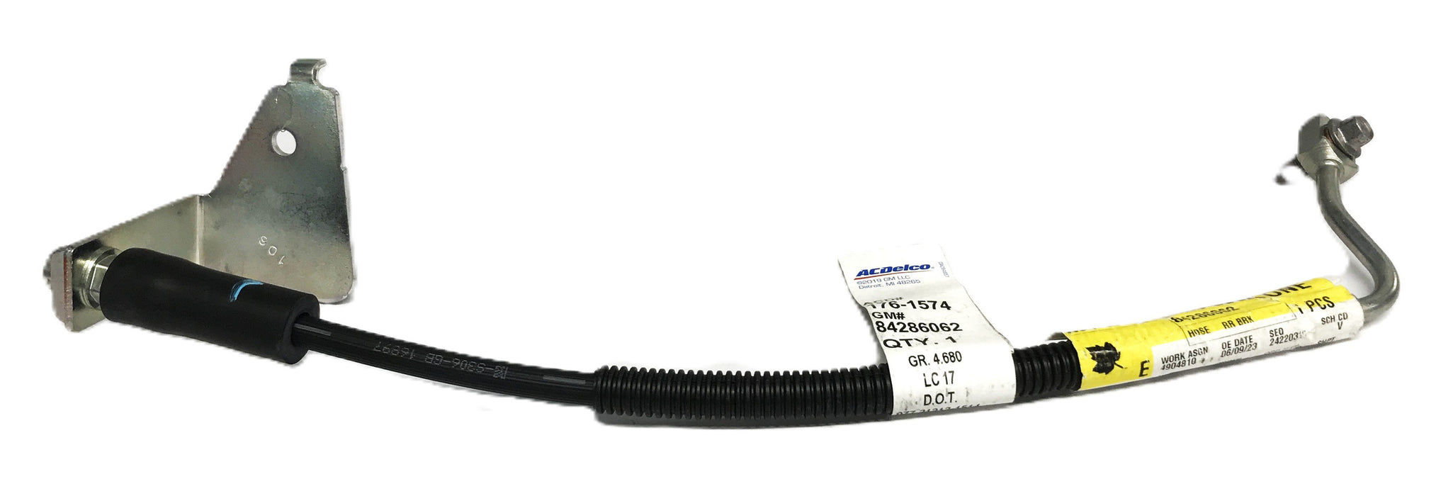 ACDelco Rear Right Brake Hydraulic Hose 176-1574 [Lot of 2] NOS