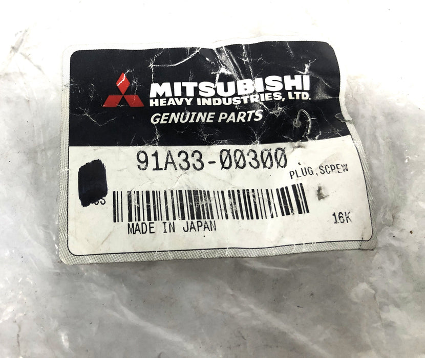 Mitsubishi Screw Plug 91A33-00300 NOS