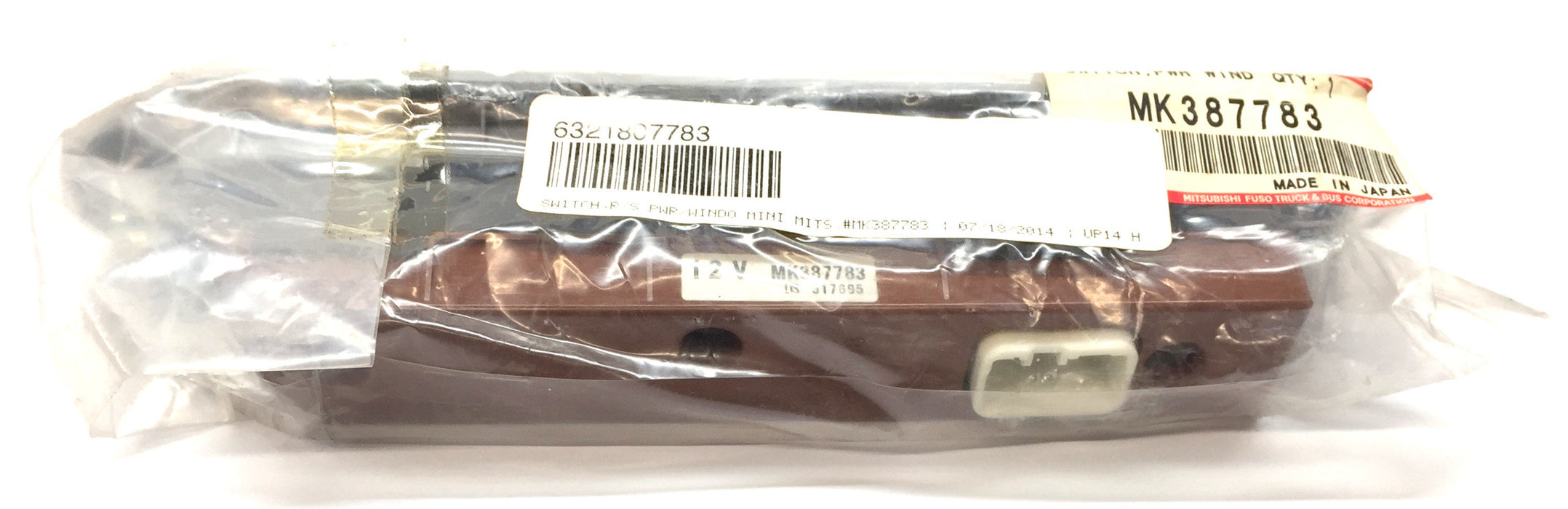 Mitsubishi Fuso Gray Master Window Switch MK387783 NOS