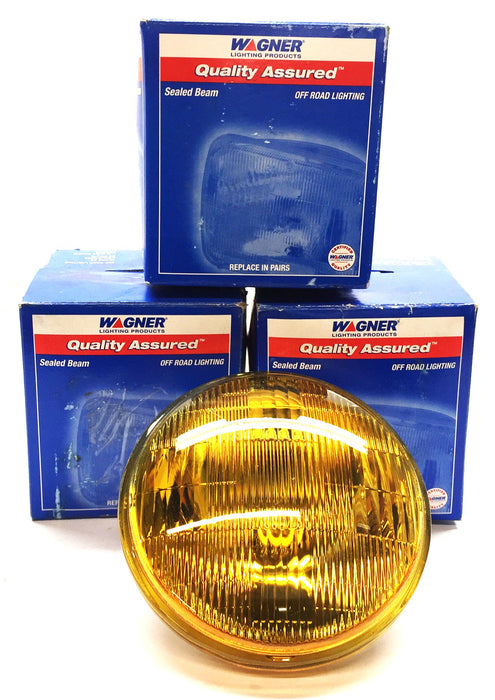 Wagner Sealed Beam Fog Lamp 4412A [Lot of 3] NOS