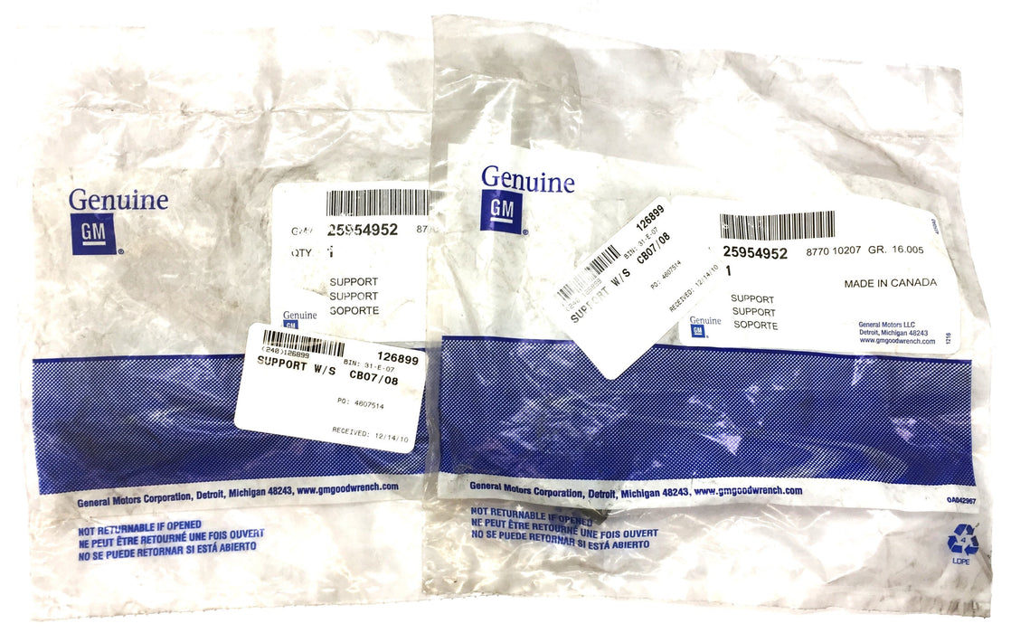 General Motors/GM Windshield Support 25954952 [Lot of 2] NOS