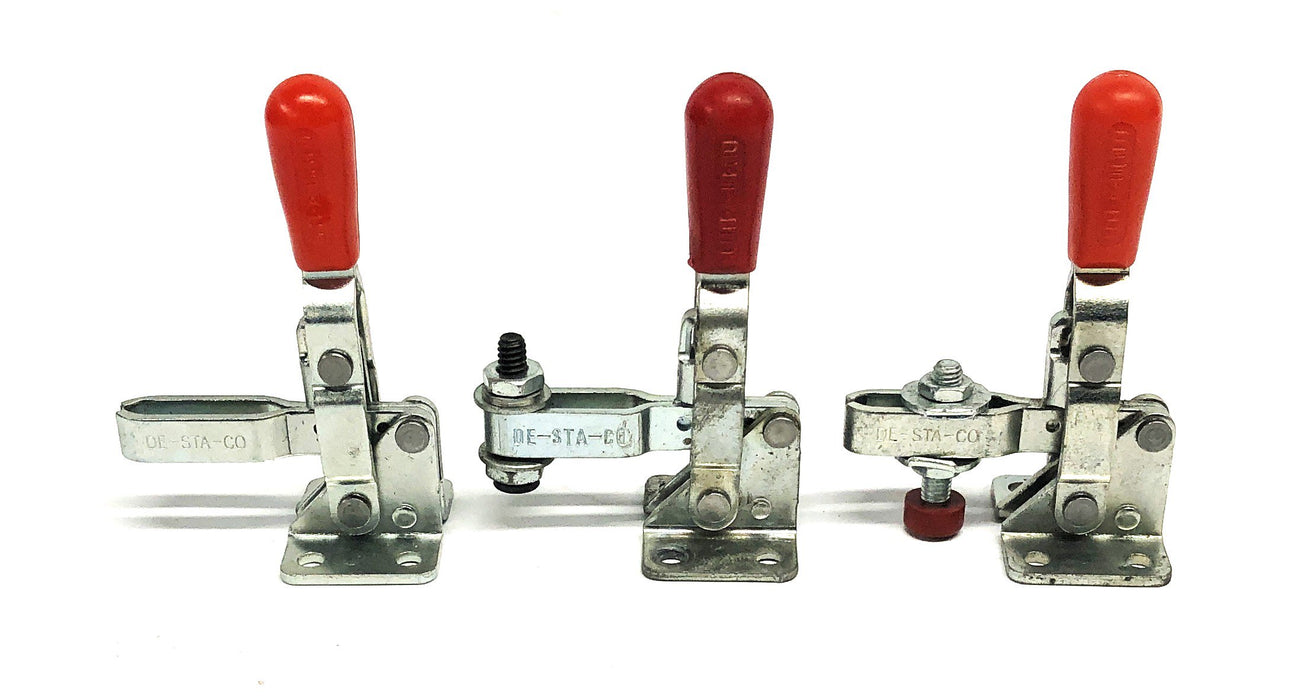 Destaco Horizontal Handle Toggle Clamp 201-U [Lot of 3] USED