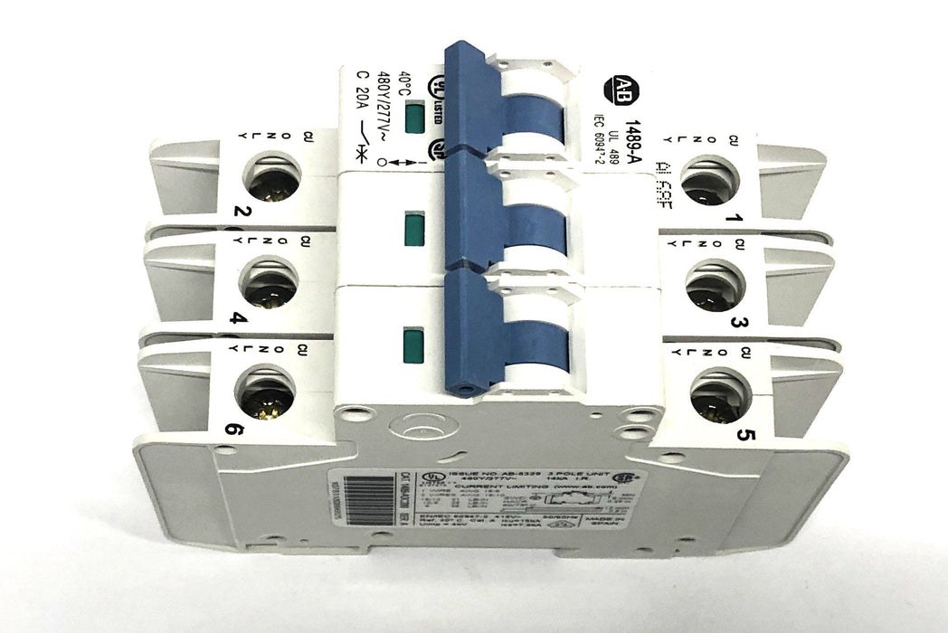 Allen-Bradley Industrial Circuit Breaker 1489-A3C200 NOS