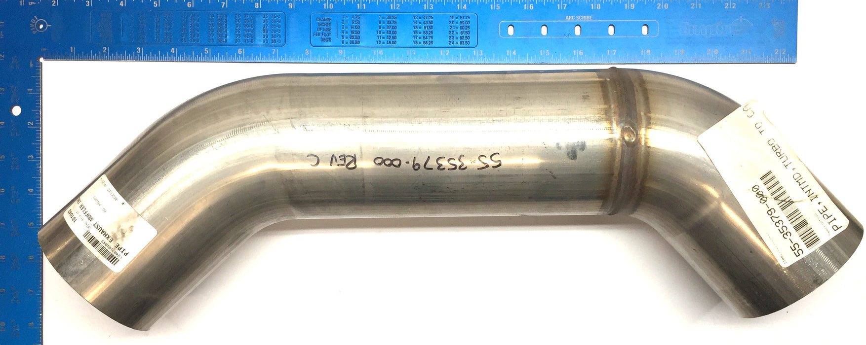 Gillig Turbo-to-Exhaust Pipe 55-35379-000 NOS