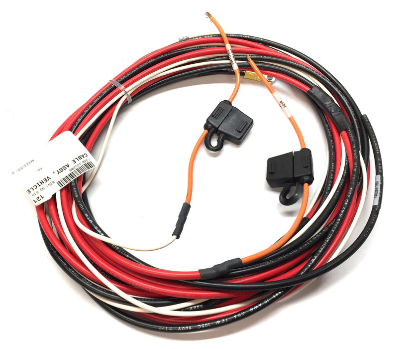 AVL Automatic Vehicle Location Power Fused Wire Assembly 140284-180 Rev.B NOS