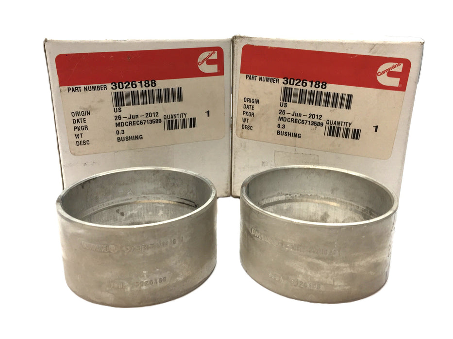 Cummins Cam Idler Gear Bushing 3026188 [Lot of 2] NOS