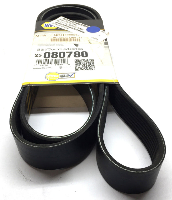 Napa Micro-V 8-Rib Serpentine Belt 080780 NOS