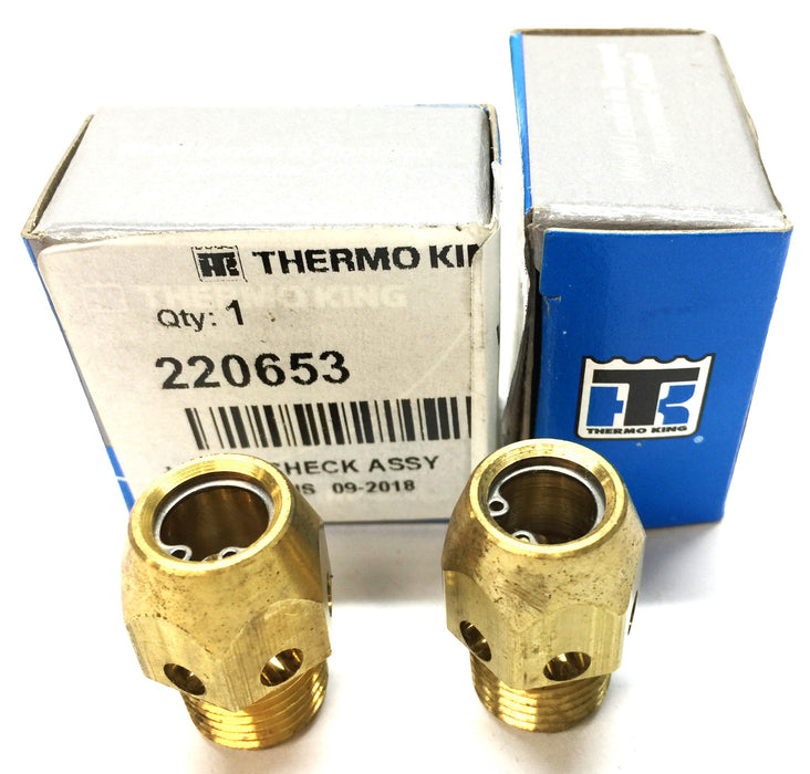 ThermoKing Check Valve 220653 [Lot of 2] NOS