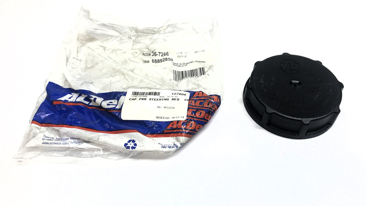 ACDelco Power Steering Fluid Reservoir Cap 36-7266 (88892859) NOS
