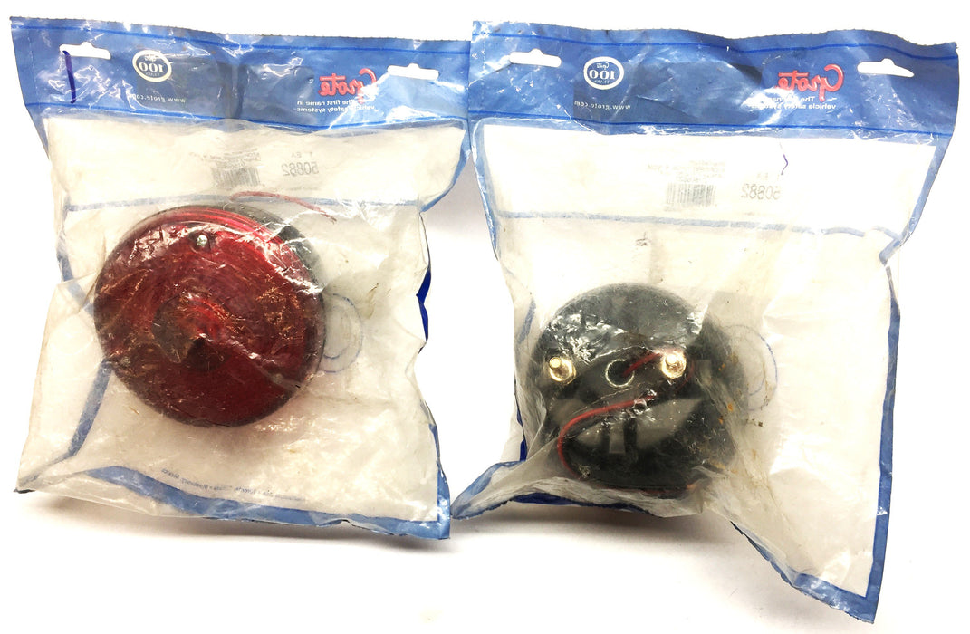 Grote Round Stop/Tail/Turn Lamp Assembly 50882 [Lot of 2] NOS