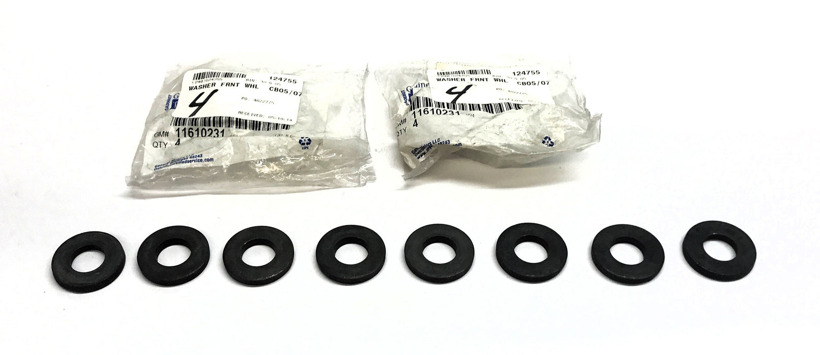 GM General Motors Flat Washer 11610231 [Lot of 8] NOS
