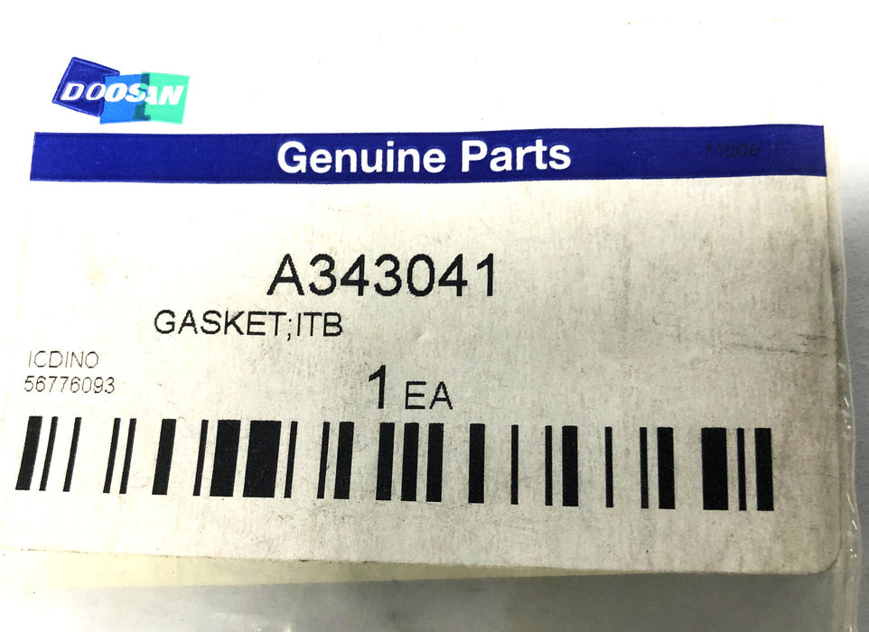 Doosan ITB Gasket A343041 NOS