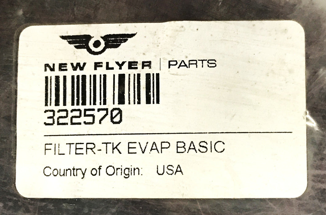 New Flyer (Thermo King) 44 inch x 14 inch AC Evaporation Filter 322570 NOS