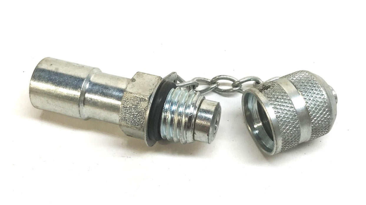Unbranded 5/16 inch Make x 3/16 Female Test Port [Lot of 2] NOS
