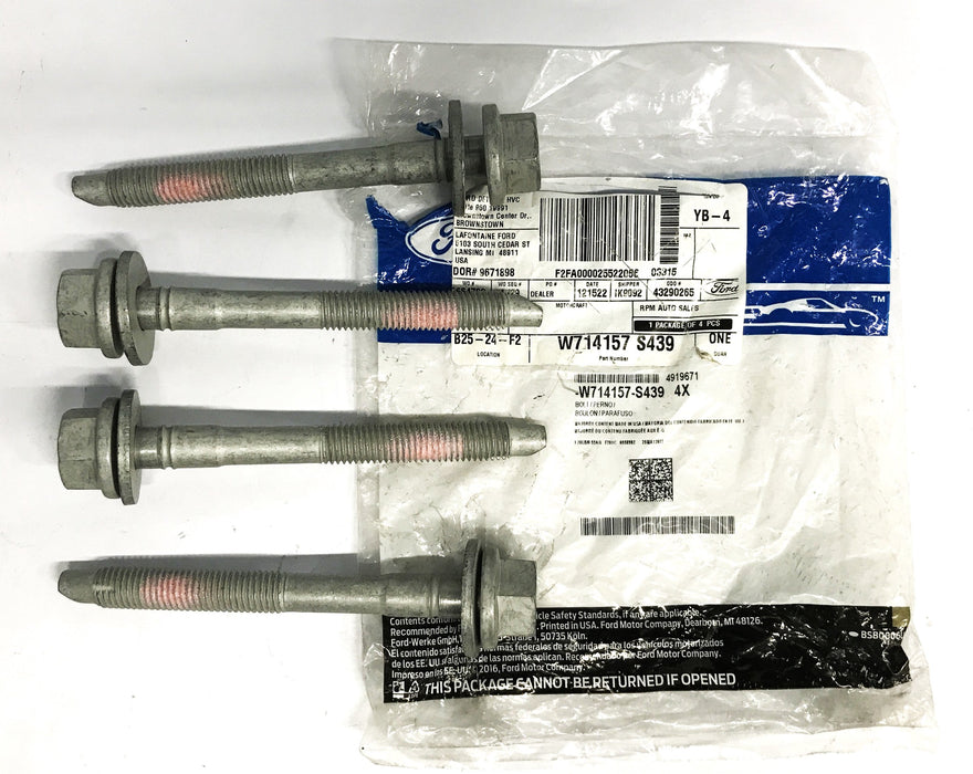 Ford Bold and Washer Assembly W714157-S439 [Lot of 4] NOS