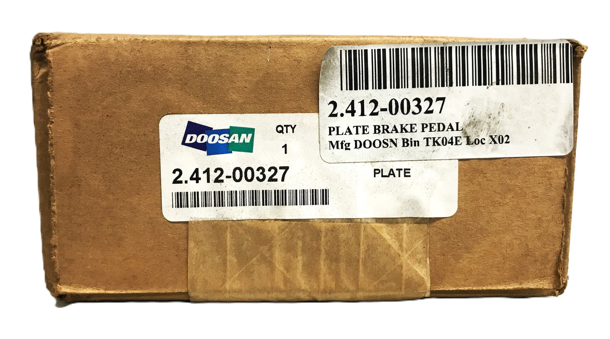 Doosan (Rexroth) Rubber Brake Pedal Pad 2.412-00327 NOS