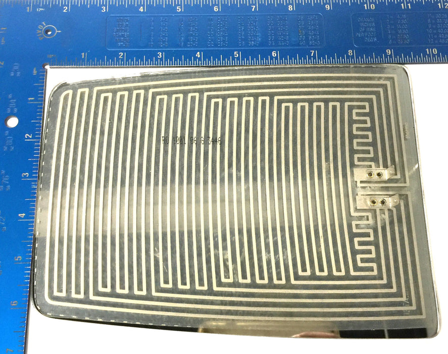 Thermo 7" x 9-1/4" Flat Heated Glass Mirror NOS