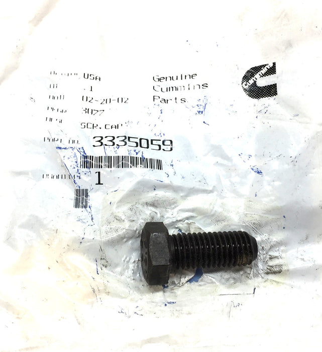 Cummins Alternator Hex Head Cap Screw 3335059 NOS