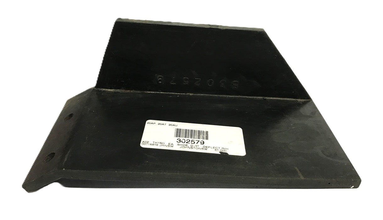 Johnston Street Sweeper Rubber Dirt Deflector 302579 [Lot of 3] NOS