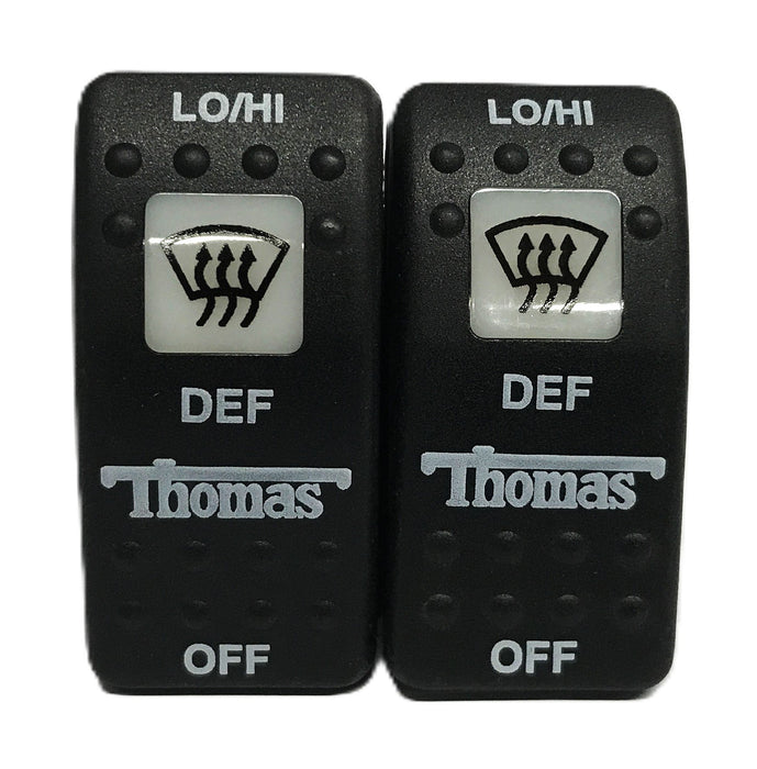 Thomas/Carling Hi/Low/Off Defrost Switch 52003129 [Lot of 2] NOS
