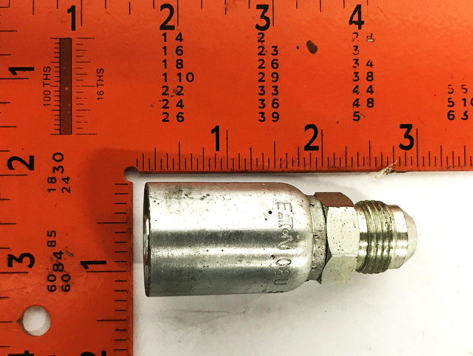 Eaton 1/2 inch Hydraulic Crimp Fitting 08U-508 [Lot of 3] NOS