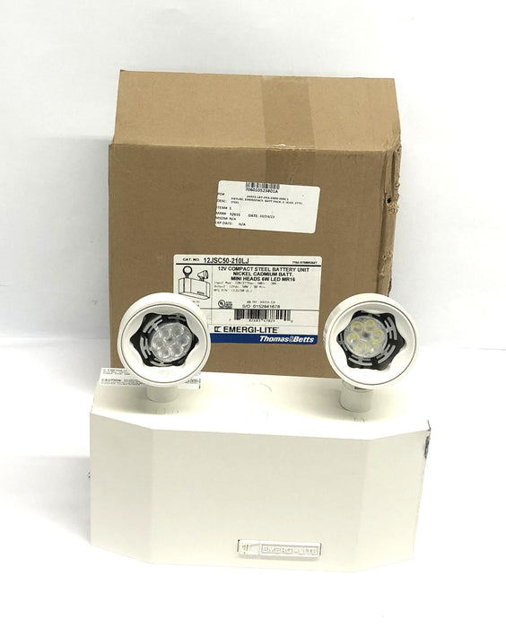 Thomas & Betts Emergi-Lite Compact Steel 12V Battery Unit 12JSC50-210LJ NOS - GTS SPECIAL