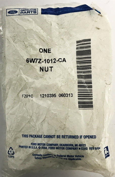 Ford Wheel Lug Nut 6W7Z-1012-CA [Lot of 6] NOS
