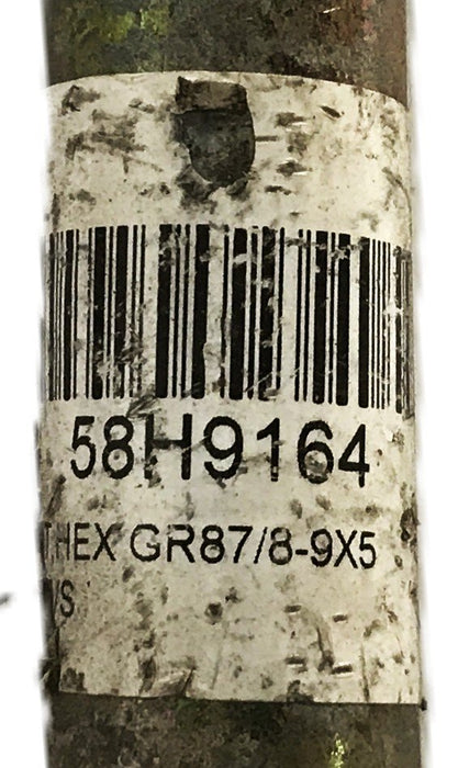 Fastenal Steel/Yellow Zinc GR87/8-9X5 Hex Bolt 58H9164 [Lot of 10] NOS