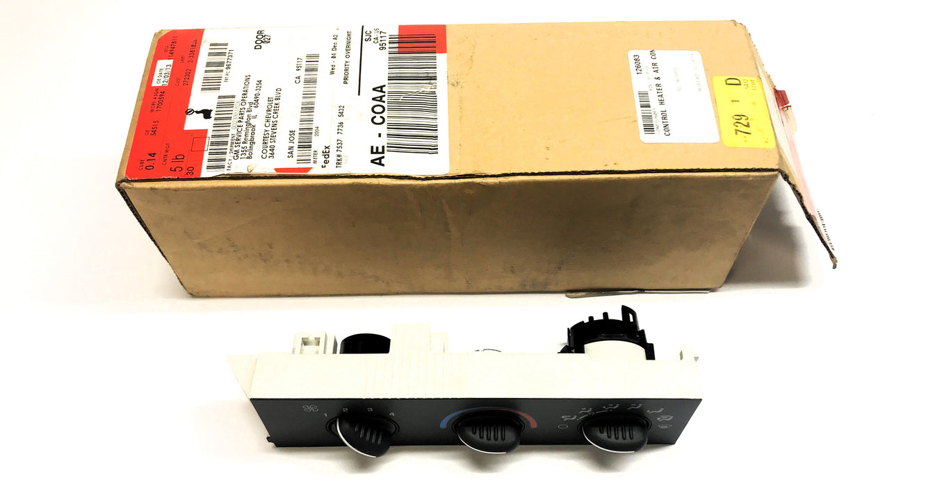 ACDelco A/C & Heater Control Instrument Panel 15-73675 (94666468) NOS