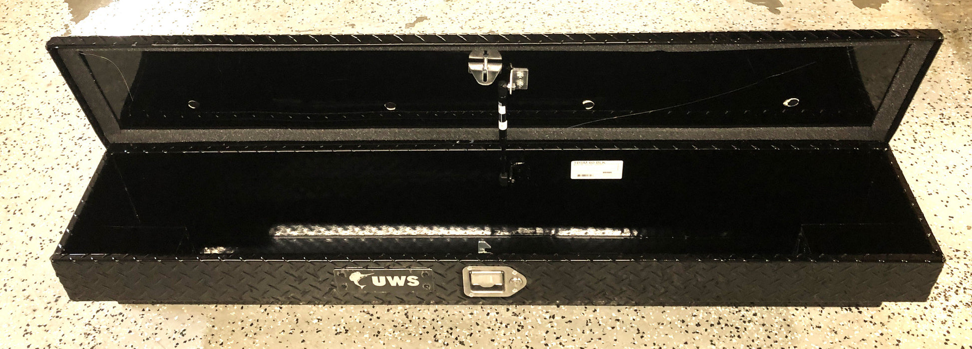 UWS Black Side Mount Aluminum Toolbox TBSM-60-BLK NOS