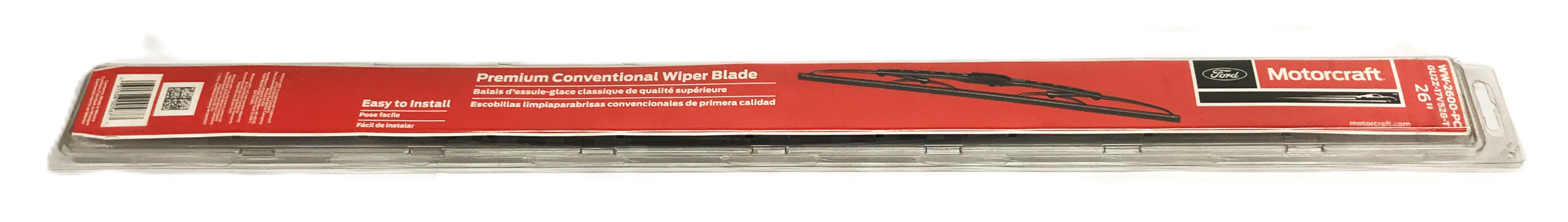 Motorcraft Premium Windshield Wiper WW-2600-PC [Lot of 3] NOS