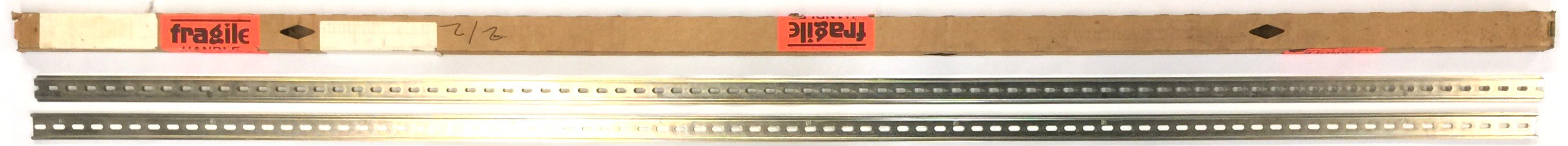 Phoenix Contact 6.56'x 0.26"x 1.38" Perforated Galvanized Steel [Lot of 2] NOS