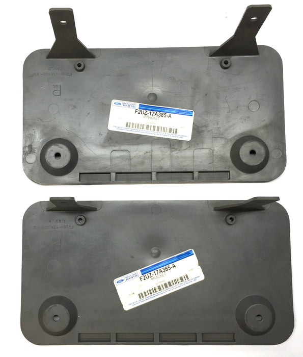 Ford License Plate Bracket F2UZ-17A385-A [Lot of 2] NOS