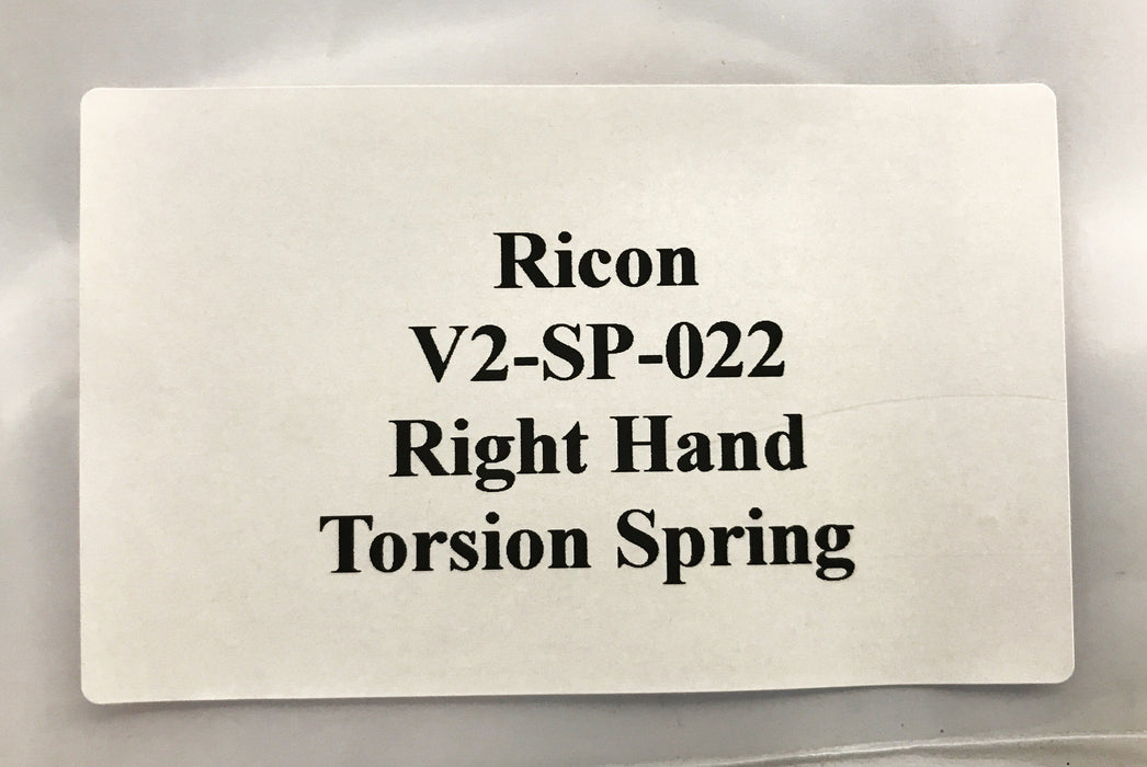 Ricon Lift Spring Torsion Rod V2-SP-022 [Lot of 5] NOS