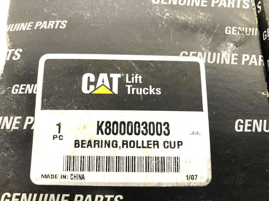 CAT Lift Trucks FIT-051 3720 Tapered Roller Bearing K800003003 NOS