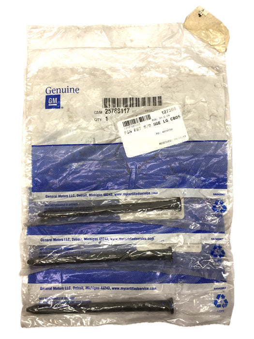 General Motors/GM Door Hinge Pin 25788117 [Lot of 3] NOS