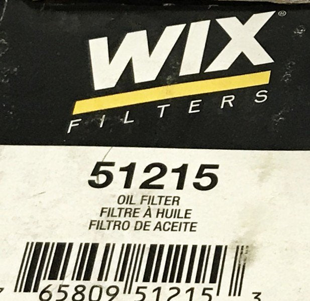 WIX Spin-on Oil Filter 51215 [Lot of 5] NOS