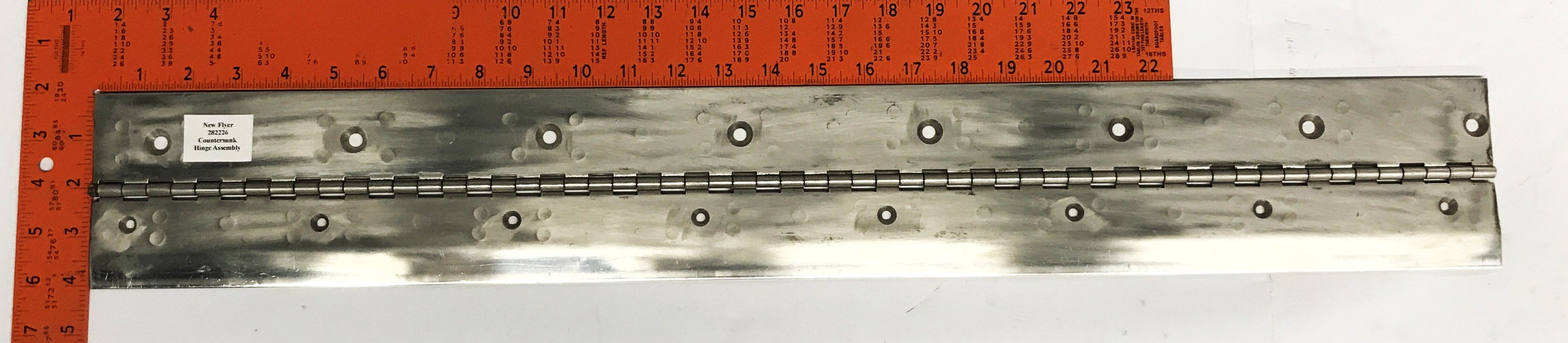 NFI 29 inch x 4 inch Countersunk Hinge Assembly 282226 NOS