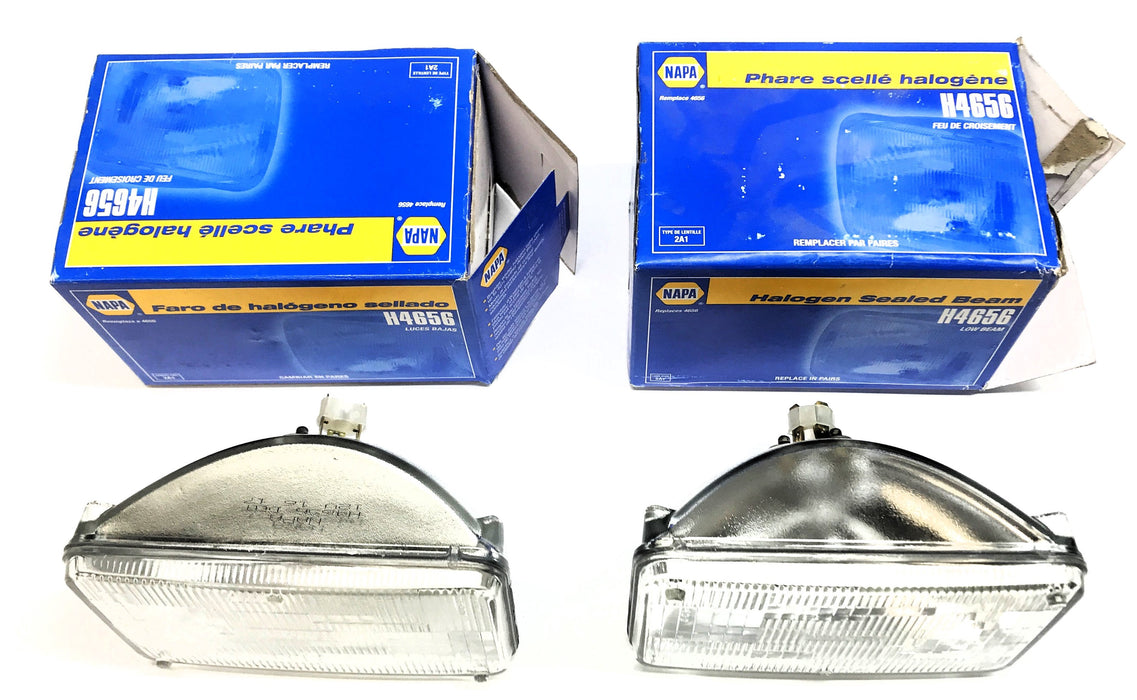Napa Wagner Sealed Beam Headlight H4656 [Lot of 2] NOS