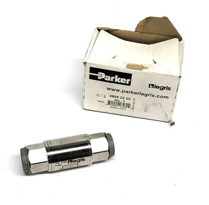 Parker Legris Uni-Directional Valve 48952222 NOS