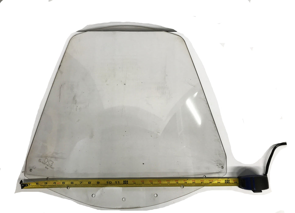 GE Lexan Motorcycle Front Shield AS-6 USED