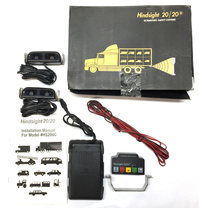 Hindsight 20/20 Ultrasonic Safety System Backup HS200C NOS