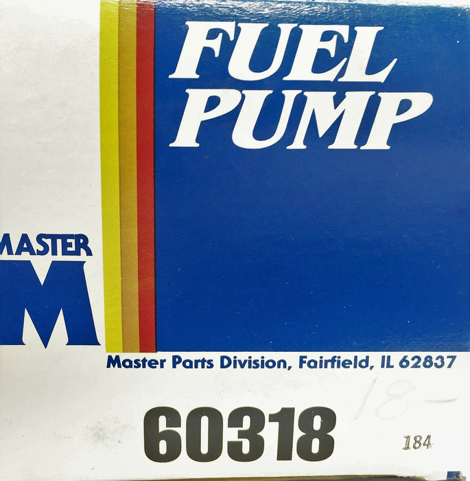 Master Fuel Pump 60318 NOS