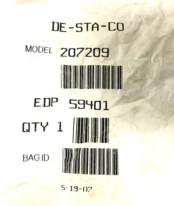 Destaco Clamp Spindle Accessory 207209 NOS